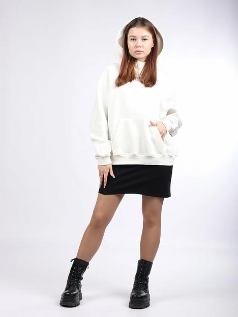 Юбка женская OKSMILE «Джерси» чёрная фото 9