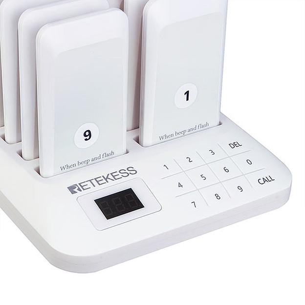 Система из 16 пейджеров Kromix 22157W, белая фото 8