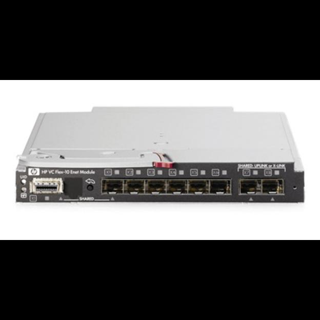 Коммутатор HP Virtual Connect Flex-10 10Gb Ethernet для BladeSystem c-Class фото 1