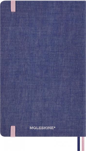 Блокнот Moleskine LIMITED EDITION SAKURA LESU08QP062 Large 130х210мм обложка текстиль 176стр. нелинованный синий 2025 фото 2