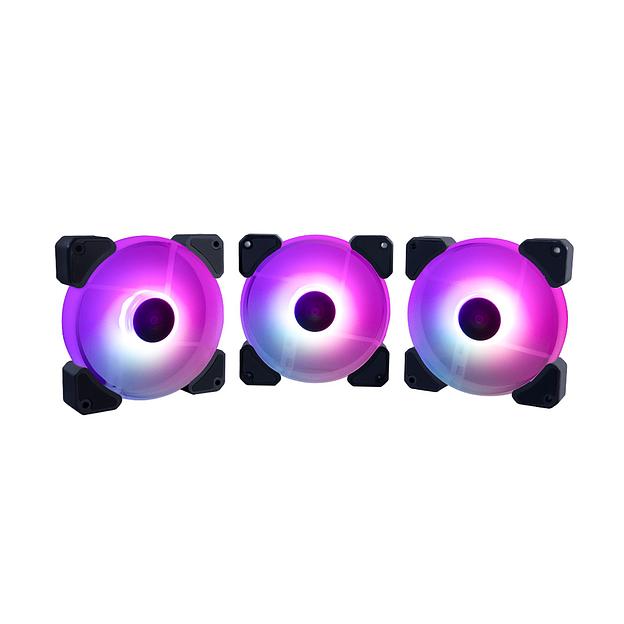 Комплект кулеров для компьютерного корпуса 1STPLAYER CC COMBO 3в1 CC COMBO фото 1