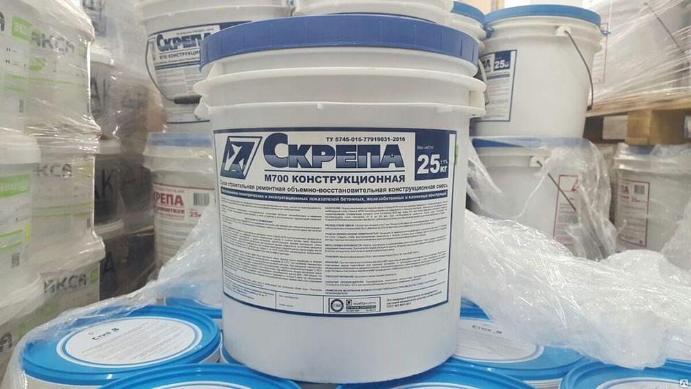 Скрепа M700 конструкционная ведро 25 кг опт фото 4