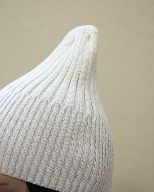 Шапка тыковка без подворота Снежная ОПТ фото 3