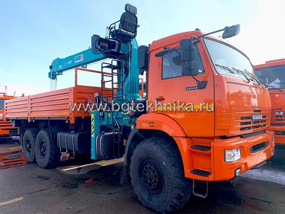 Бортовой КАМАЗ 43118 с КМУ HKTC HLC-8016L фото 1