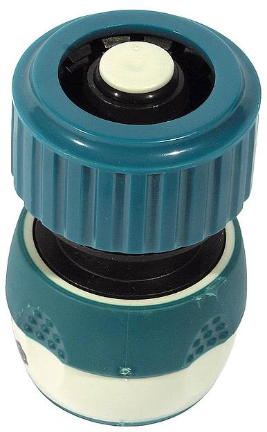 RACO COMFORT-PLUS, 3/4″, из ABS-пластика с TPR, с автостопом, для шланга, быстросъемный соединитель (4248-55237C) фото 1