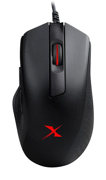 Мышь A4Tech Bloody X5 Pro черный оптическая (16000dpi) USB (9but) фото 1