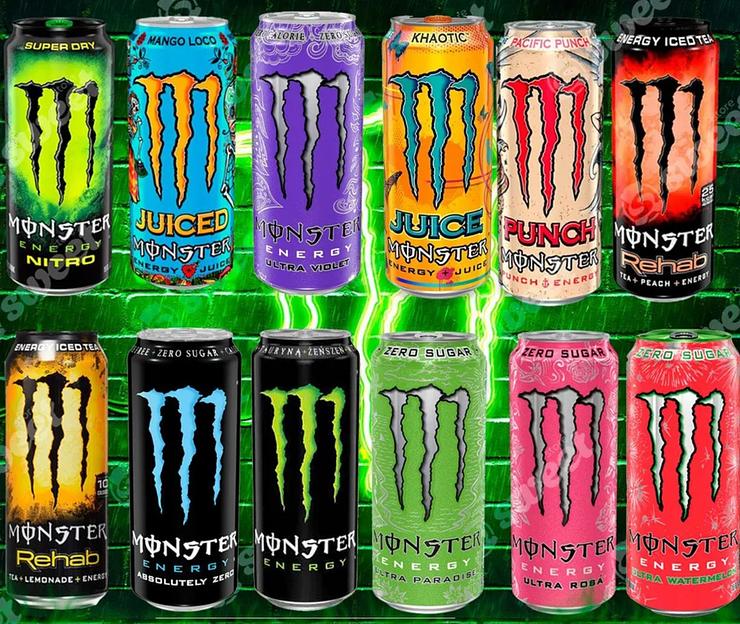 Энергетический напиток Monster Energy «Nitro» 500 мл ОПТ фото 2