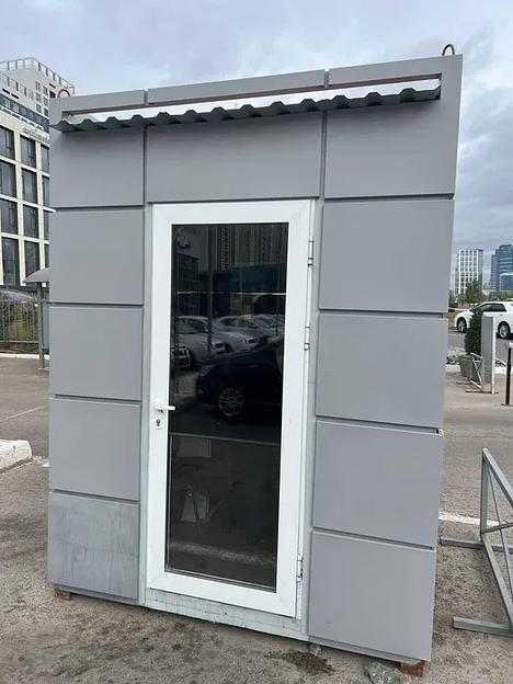 Охранный пост 2х2 м, отделка из полимерной кассеты фото 2