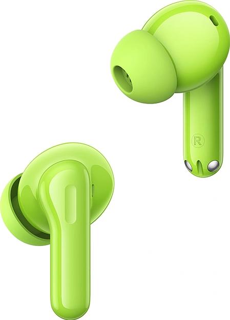Гарнитура внутриканальные Realme Buds T200 зеленый беспроводные bluetooth в ушной раковине (6941764462090) фото 2