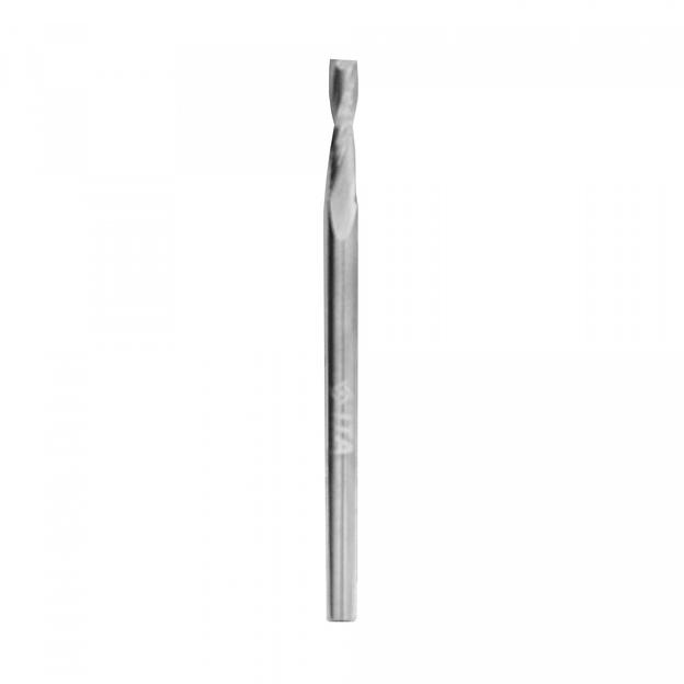 191.03.012.050.03R Фреза спиральная VHM D=S=3 I=12 L=50 RH Z2 (вверх) фото 1