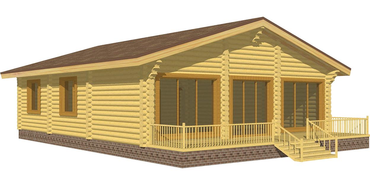 Проект дома ДО-109-8 12,5x10,5 фото 5