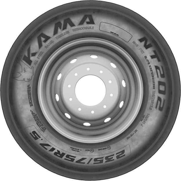 Автошина грузовая (прицепная) КАМА NT 202 235/75 R17.5, 143/141J б/к фото 2