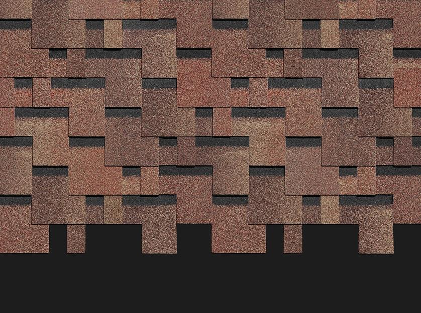 Гибкая черепица Döcke PIE Premium «Генуя» амаретто опт фото 1