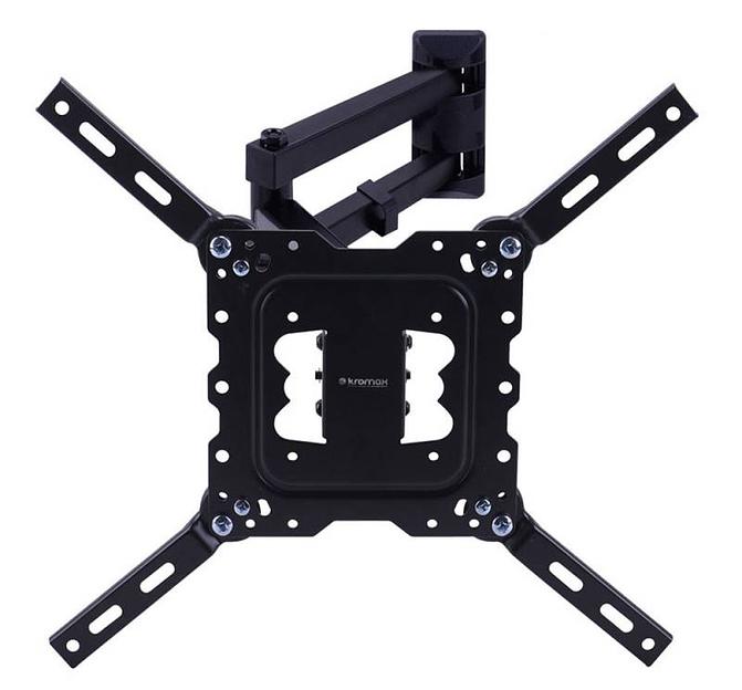 Кронштейн для телевизора Kromax DIX-18 черный 22"-55" макс.40кг настенный поворот и наклон фото 2