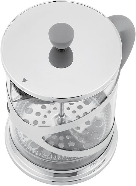 Френч-пресс Rondell Crystal Grey RDS-1669 1л стальной фото 3