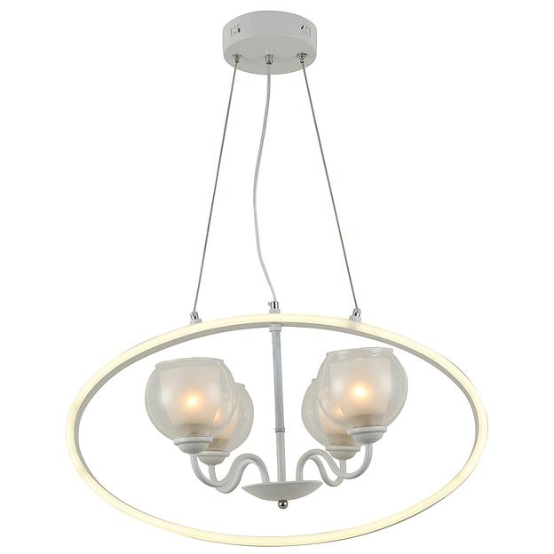 Люстра HIPER H806-4 4E2760Вт + LED 60Вт WHITE фото 1