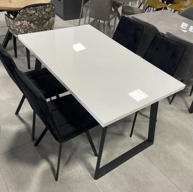 Стол обеденный стеклянный раздвижной фото 3