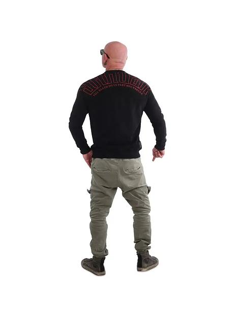 Свитшот мужской Yakuza, чёрный (70 % хлопок, 30 % полиэстер) фото 2