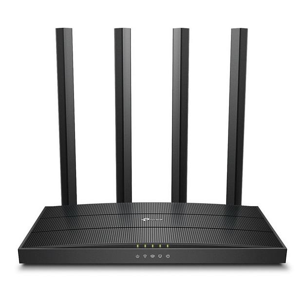 Роутер беспроводной TP-Link Archer C6 AC1200 10/100/1000BASE-TX черный фото 1