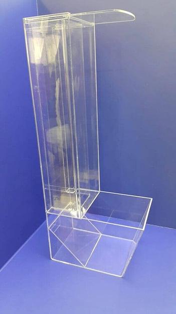 Вертикальный диспенсер из оргстекла. фото 1