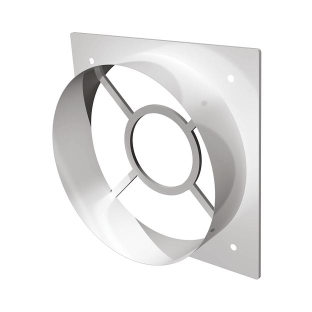 Накладки торцевые для круглых каналов с фланцем Эра Ф - 1421Ф12,5 - 139х209 - 125 мм фото 1