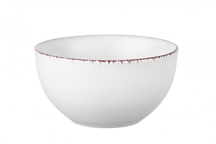 Салатник Ardesto Lucca  14 см  Winter white  керамика AR2914WMC фото 1