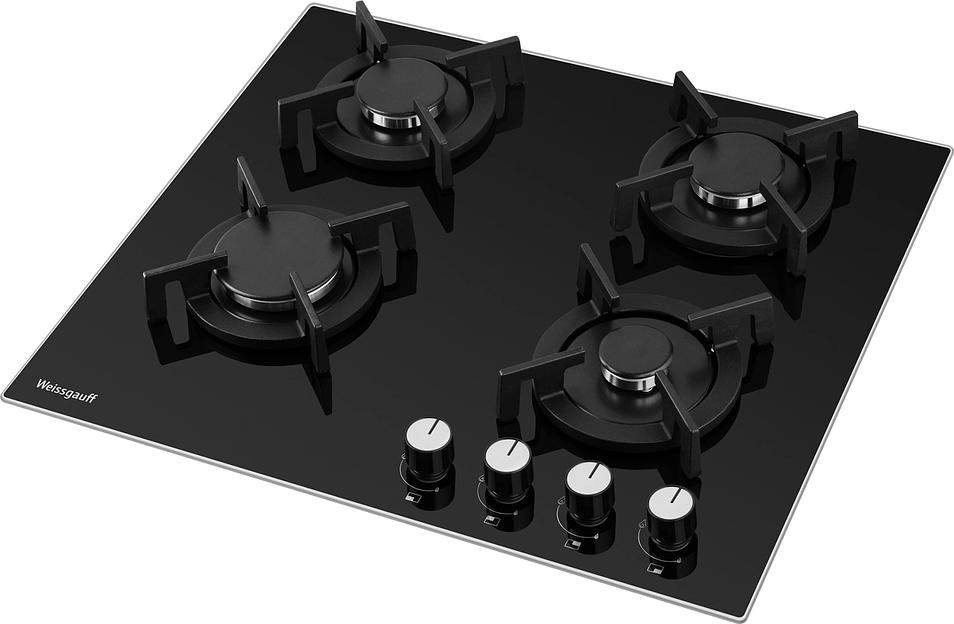 Газовая варочная поверхность WEISSGAUFF HG 640 BGV фото 3