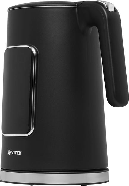 Чайник электрический Vitek VT-1162 1.7л. 2200Вт черный корпус: металл/пластик фото 6