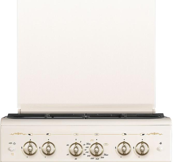 Плита Газовая Gefest ПГ 5100-02 0182 бежевый реш.чугун фото 4