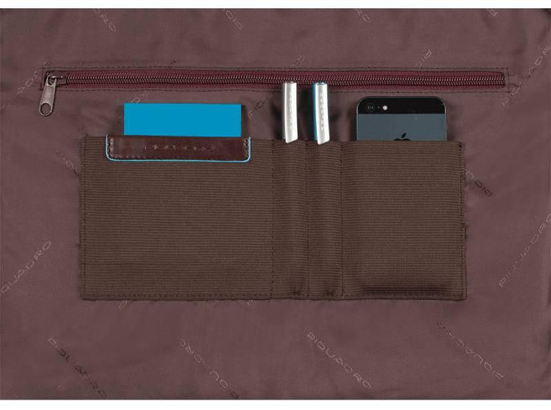 Портфель Piquadro Blue Square CA3111B2/N черный натур.кожа/нейлон фото 5