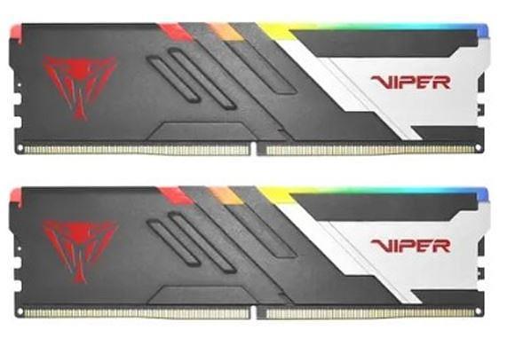 Память DDR5 2x16Gb 6400МГц Patriot PVVR532G640C32K Viper Venom RGB RTL PC5-49600 CL32 DIMM 288-pin 1.35В kit фото 1
