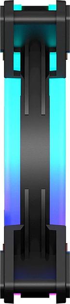 Вентилятор для корпуса PcCooler F3 T120 ARGB 120х120x25 черный 4-pin 21.6дБ (F3-T120BKAM1-GL) Ret фото 3