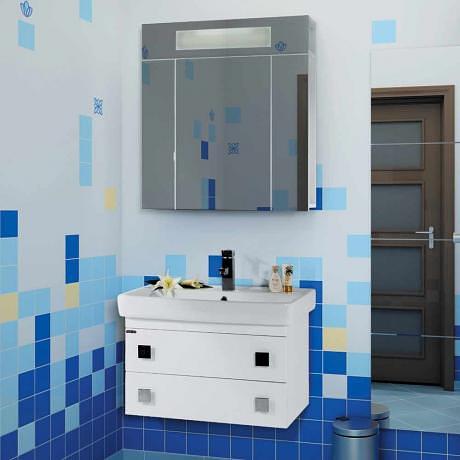 Мебель для ванной «Квадро 60» ОПТ фото 1