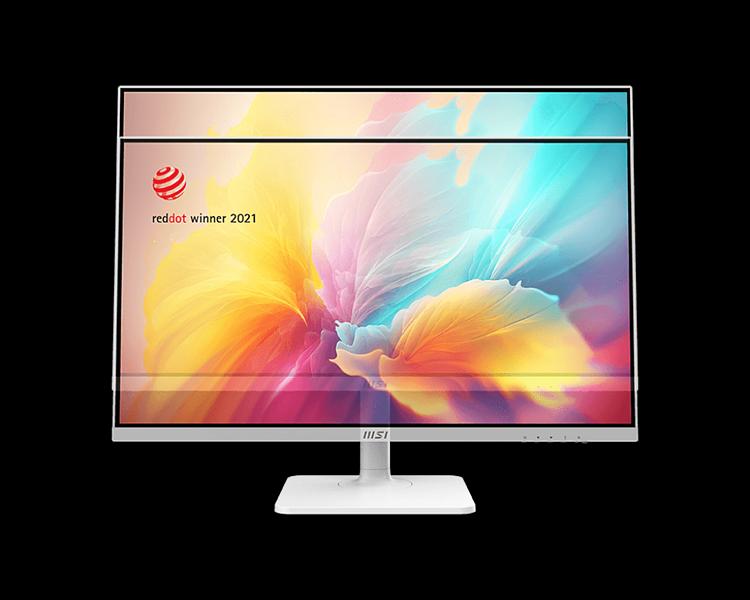 Монитор MSI Modern MD2712PW 27" 16:9 FHD(1920x1080) IPS Flat,1ms(MPRT),1000:1,100M:1,300nit,178/178,HDMI 1.4,USB-C,Speaker,Tilt,Swivel,Height,Pivot,VESA,100Hz,White(white cable),1y war-ty (9S6-3PA49H-218) фото 6