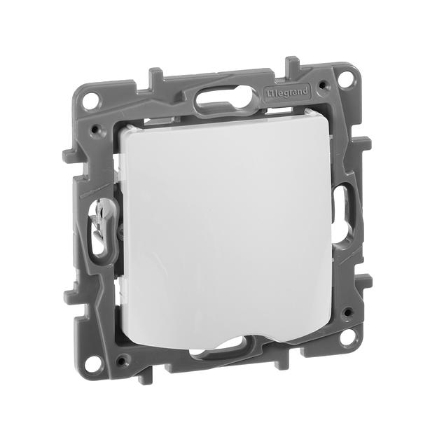 Legrand 672229 Вывод кабеля - Etika - белый фото 4