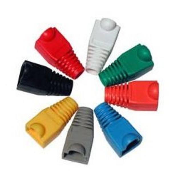 Gembird Колпачок под RJ45 чёрный (изолирующий) фото 1