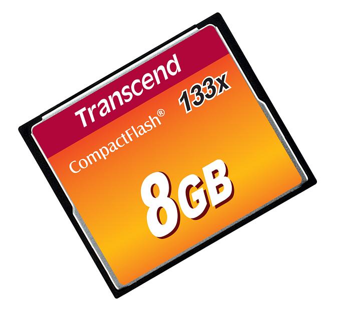 Карта памяти Transcend CompactFlash 133 8GB (TS8GCF133) фото 5