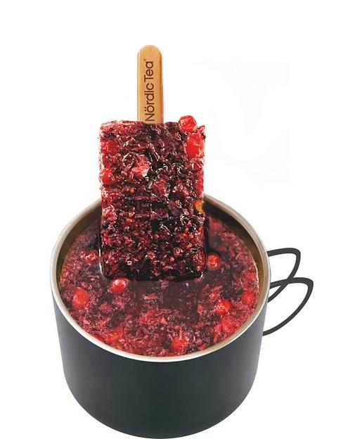 Напиток замороженный северный чай Nördic Tea с чёрной смородиной и мелиссой, 50 г ОПТ фото 3