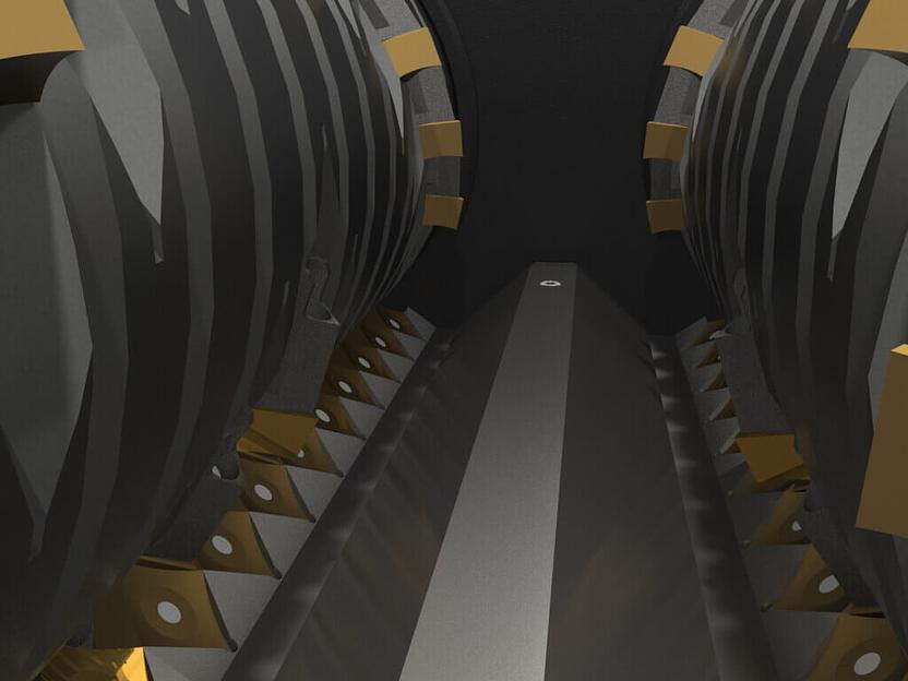 Двухроторный шредер «Raptor Pro» фото 4