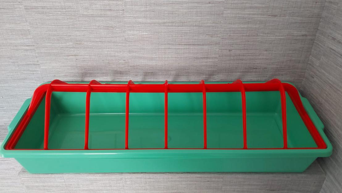 Кормушка прямоугольная для бройлеров фото 2