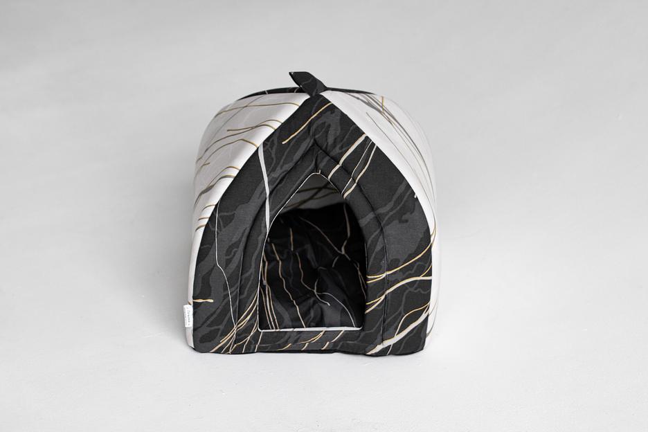 Домик Нордман (хлопок) №2 мрамор для домашнего питомца ОПТ фото 2