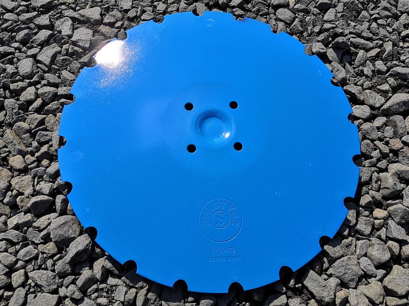 3490470SSC Диск Lemken Heliodor 465*5 мм 4кр. отв. D=12,5 ммна расстояние 98 мм. Китай фото 2