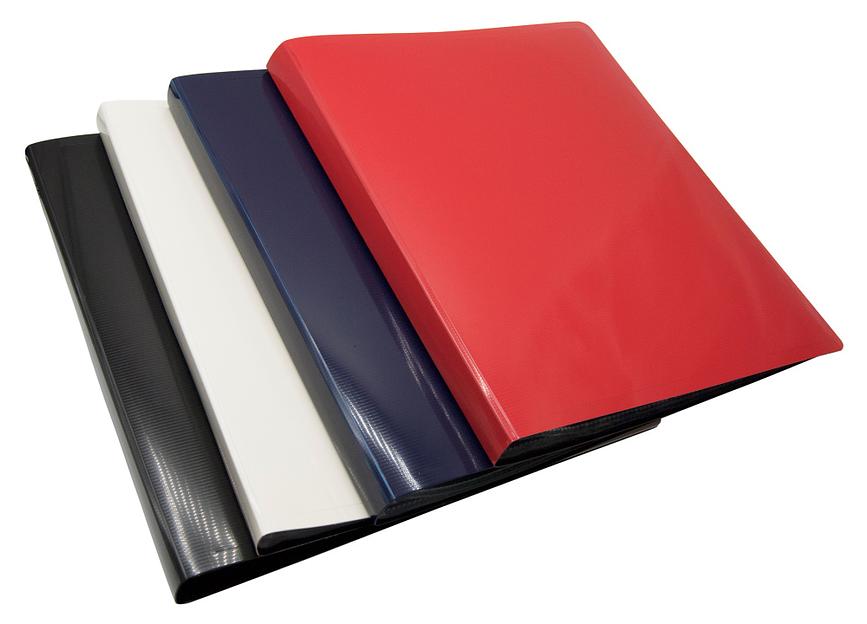 Папка с 10 прозр.вклад. Бюрократ DeLuxe DLV10BBERRY A4 пластик 0.7мм черничный фото 3