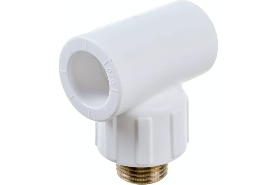 Тройник полипропиленовый PPR комбинированный НР 25x1/2' фото 1