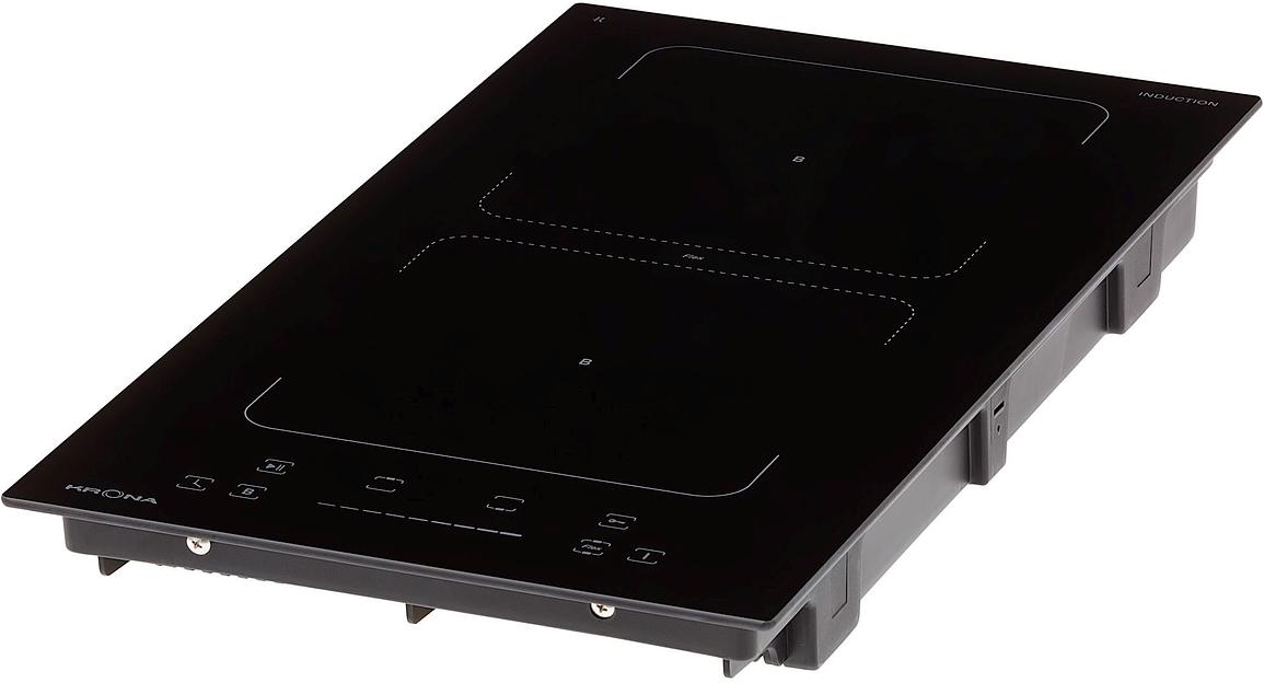 Индукционная варочная поверхность Krona Erde 30 BL 2BFTS черный фото 2