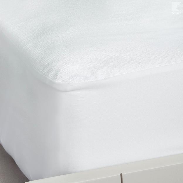 Простынь-чехол махровая с мембраной ОПТ фото 1