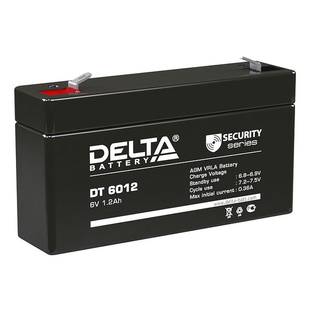 Аккумуляторная батарея Delta DT 6012 фото 1