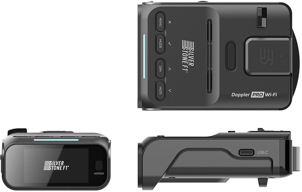Радар-детектор Silverstone F1 DOPPLER PRO Wi-Fi GPS приемник фото 6