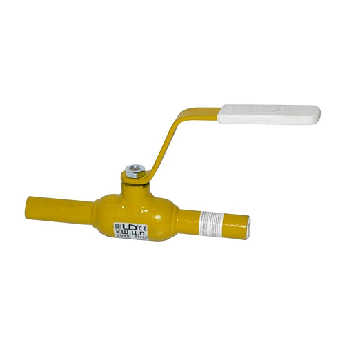 Кран 25 PN40 LD КШ.Ц.П.GAS.025.040.Н/П.02 шаровой под приварку для газа фото 1