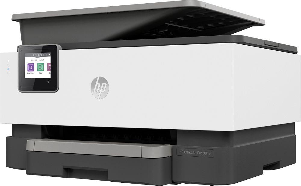 МФУ струйный HP Officejet Pro 9013 AiO (1KR49B) A4 Duplex WiFi USB RJ-45 белый/серый фото 4